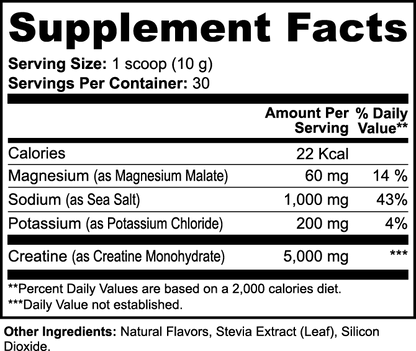 CONQUEROR: Creatine & Electrolytes